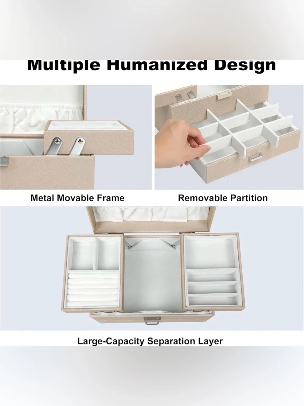 Dajasan Jewelry Organizer Box